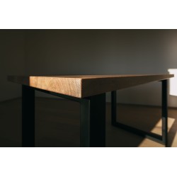 Oak STANDARD table with Straight edge