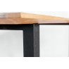 Oak STANDARD table 45° angle edge